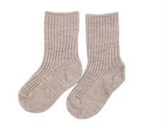 Joha socks sand melange wool